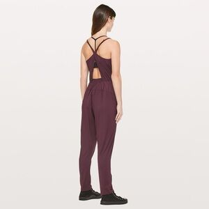 lululemon athletica Plum Jumpsuit 
All For It Onesie
DESIGNED FOR ON THE MOVE